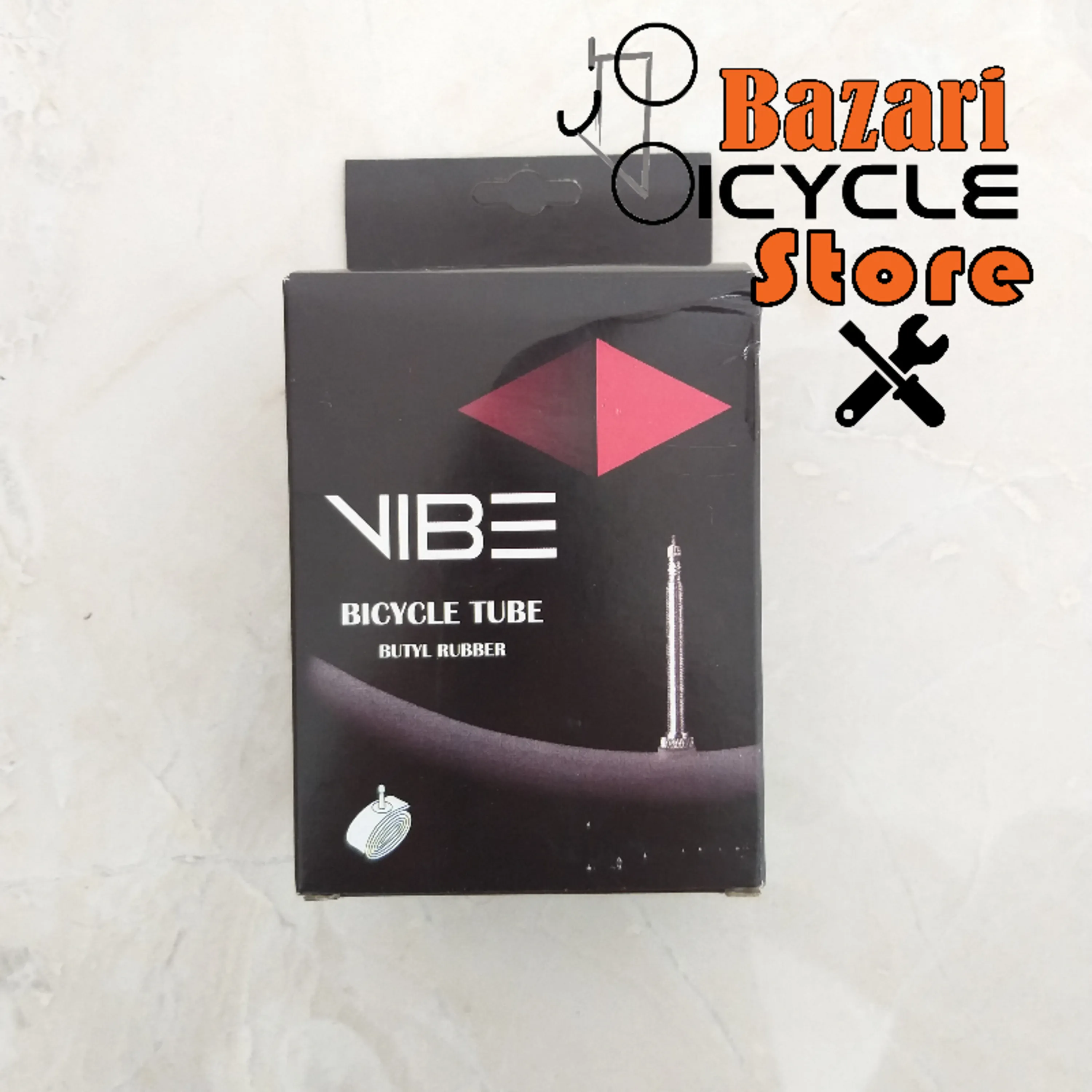تیوب وایب (VIBE) سایز 27.5X1.95/2.125 والف پرستا